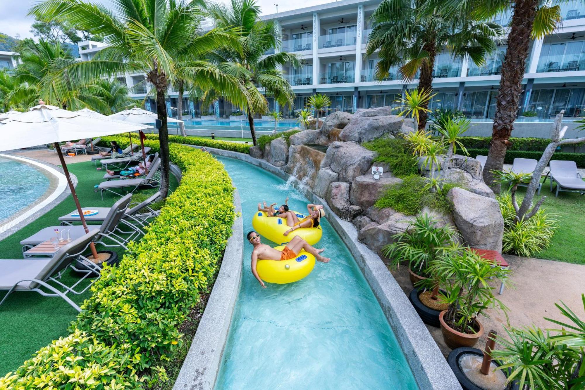 The Sands Khao Lak By Katathani - Sha Extra Plus Exterior foto The lazy river at the Royal Paradise Hotel & Spa